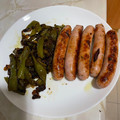 El cooksnap de Rodin cuando hizo Longaniza con pimiento rojo.