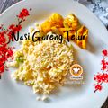 Cooksnap Anur Musa semasa beliau membuat Nasi Goreng Telur.