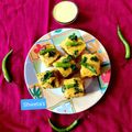 Shweta Shah's cooksnap of when they made Dhokla.
