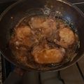 El cooksnap de Martín Ariel Gambino cuando hizo Costillas de cerdo con mermelada.
