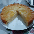 El cooksnap de Pamela Sanz cuando hizo Torta de manzana invertida.