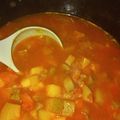 El cooksnap de Joy CC cuando hizo Sopa de verdura.