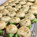 El cooksnap de Belkys cuando hizo Pan para hamburguesas.