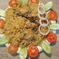 Khalida Misbah's cooksnap of when they made Chicken pulao.