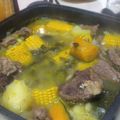 El cooksnap de Silvina Almendra cuando hizo Puchero (foto al final).