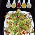 Gurpreet Kaur's cooksnap of when they made Palak Patta Chaat.