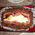 El cooksnap de Yesica Alegria cuando hizo Pan de carne relleno.