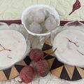 Geetha Srinivasan का कुकस्नैप जब उन्होंने लीची रबड़ी (Lychee Rabdi recipe in Hindi) बनाया था।