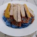 Cooksnap của QUÂN NGUYỄN khi họ làm theo món Hoa đậu biếc đồ xôi
