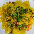 Kiran Solanki's cooksnap of when they made પૌવા બટેટા(pauva bataeka recipe in Gujarati).