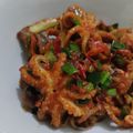 Cooksnap dari Sekar Saroyo untuk resep Baby octopus saus pedas