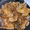 El cooksnap de Natalia Gonzalez cuando hizo Ravioles con tuco de pollo.