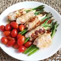 รูป Cooksnap ของ piya peipei เมื่อเขาทำ ไก่บดโอบหน่อไม้ฝรั่ง​