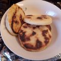 El cooksnap de Angelina Pairoa cuando hizo Pan rápido en sartén.