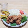 まる゜'s cooksnap of when they made 味付けしっかり！鶏もも肉のかりかり唐揚げ.