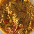 Meena Mishra का कुकस्नैप जब उन्होंने टमाटर की गट्टे की सूखी सब्जी (tamatar ki gatte ki sukhi sabzi recipe in Hindi) बनाया था।