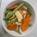Nguyen Nguyen's cooksnap of when they made Ức gà xào đậu que, cà rốt (Eat clean).