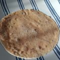 El cooksnap de Jazmin Bessone cuando hizo Masas de panqueques con harina integral.