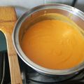 El cooksnap de Gaby Montesinos cuando hizo Crema de Zanahoria.