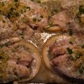 Judy 's cooksnap of when they made Greek Lemon Baked Tilapia.
