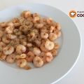 El cooksnap de Marieta cuando hizo Gambas al ajillo.