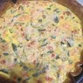 El cooksnap de Gabriela Perelló cuando hizo Tarta de zapallitos y puerro.