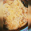 pinky makhija का कुकस्नैप जब उन्होंने सोयाबड़ी पुलाव (soyavai pulao recipe in Hindi) बनाया था।