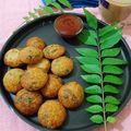 Bindi Dey's cooksnap of when they made Sooji Ke Appe.