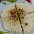 El cooksnap de Ana Balbuena cuando hizo Mbeju tradicional paraguayo.