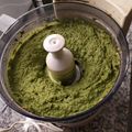 El cooksnap de Flavio Caiafa cuando hizo Hummus de espinaca -vegano- 🥬🥬 :).