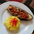 El cooksnap de Claudia S PerezWeinberg cuando hizo Berenjenas súper fáciles con champiñones .