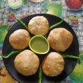 Sunita Bhargava का कुकस्नैप जब उन्होंने आलू कचौड़ी (aloo kachori recipe in Hindi) बनाया था।