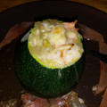 El cooksnap de Bea cuando hizo Calabacines luna rellenos de verduras.