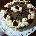 El cooksnap de Cristina Romero cuando hizo Torta selva negra irresistible.