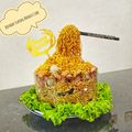 Cooksnap dari Lovelychef By TieDQ untuk resep Mie Terbang || Noodle Cake 🍝🍜