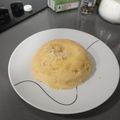 El cooksnap de Tati Isychos cuando hizo Torta en Taza para hacer en microondas.
