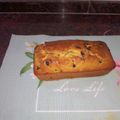 El cooksnap de andrea diaz cuando hizo Budín de vainilla y chispas de chocolate.