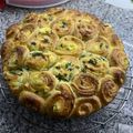 El cooksnap de Natalia Estefanía Fernández cuando hizo Pan de ajo "Pull apart".
