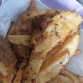 El cooksnap de Joe Torres cuando hizo Papas Sazonadas doblemente fritas.