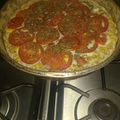 El cooksnap de Jorge Roldan cuando hizo Tarta de choclo a la napolitana (saludable).