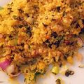 Chef zahra's cooksnap of when they made Dambun shinkafa.