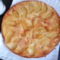 El cooksnap de Noelia Castro cuando hizo Tarta de manzana invertida 🍎.