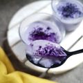Cooksnap dari Thea Priestiashanti untuk resep Silky puding bunga telang rasa bubble gum