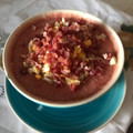 El cooksnap de Lola cuando hizo Salmorejo.