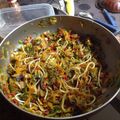 El cooksnap de Estela Alves cuando hizo Chop suey de pollo y verduras .