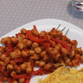 El cooksnap de SONIA LOPEZ SAMPEDRO cuando hizo Salteado de garbanzos con pimiento rojo.
