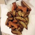 xBevie's cooksnap of when they made potato wedges.