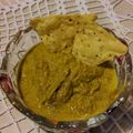 El cooksnap de Karl Niebuhr cuando hizo Hummus de garbanzos con cúrcuma.