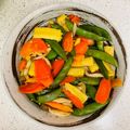 廖阜新 的 甜豆炒玉米筍 cooksnap