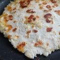 El cooksnap de Rosario Ayala cuando hizo Mbeju paraguay (torta de almidón para desayuno).